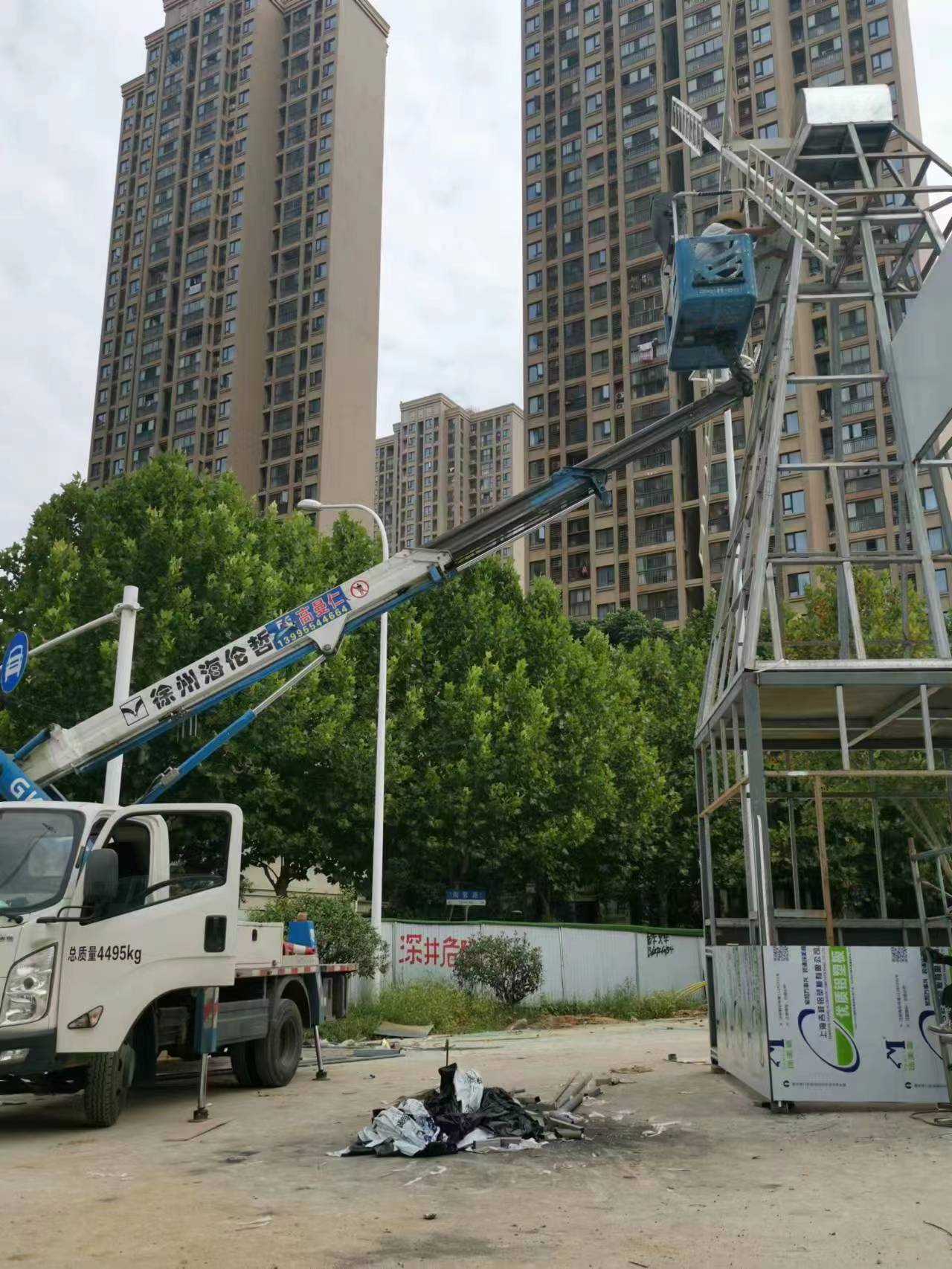 江岸区22米高空作业车出租，解放公园升降车租赁